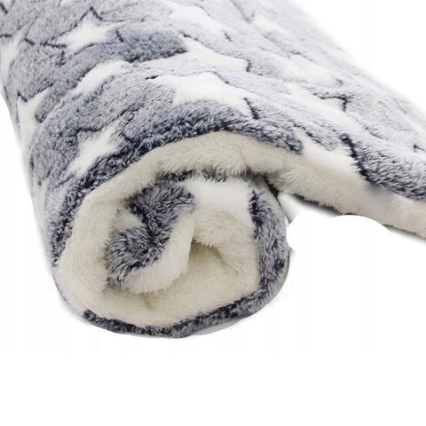 Premium Soft Pet Cushion Mattress Warm Pad - Blue Whitestar S