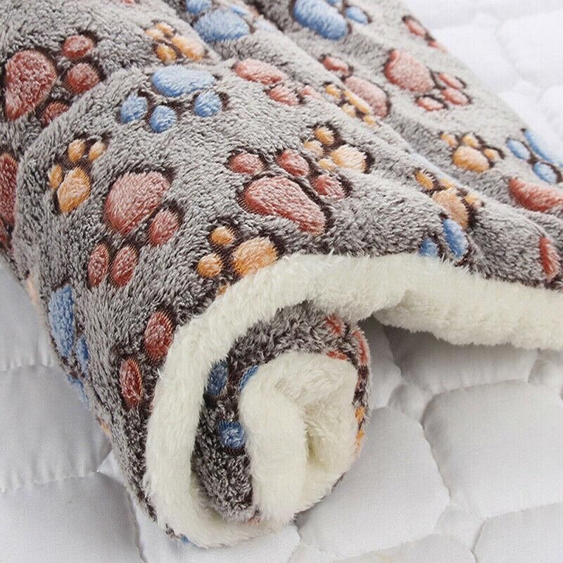 Premium Soft Pet Cushion Mattress Warm Pad - Blue Whitestar S