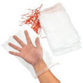 Premium Fruit Net Bags with Drawstring - 10 x 15cm, 50pcs