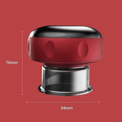 Electric Intelligent Cupping Therapy Massager by Premium - Red