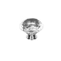 Crystal Diamond Knobs 40MM - 10 Pack Red Transparent Kitchen Cabinet Pulls - SuperSaverAU - view 6