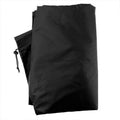 Premium 185x110cm Round Waterproof Outdoor Furniture Cover Black Garden Table Protector