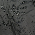 Premium 185x110cm Round Waterproof Outdoor Furniture Cover Black Garden Table Protector