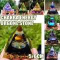 Premium Orgonite Pyramid Decor – Green Tree 50 x 50mm