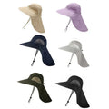 Premium Navy Unisex Neck Flap Outdoor Fishing Hat
