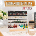 Premium Black 3 Tier Earring Display Stand 144 Hole Jewellery Organiser