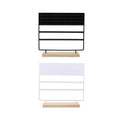 Premium White 3 Tier Earring Display Stand 144 Hole Jewellery Organiser