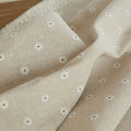 Floral Tablecloth with Lace Edge, Linen Cotton, 90*140CM, Eco-Friendly - SuperSaverAU - view 3