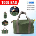 Premium Waterproof Canvas Tool Bag with Carry Handle - Small, 30 x 12 x 18cm