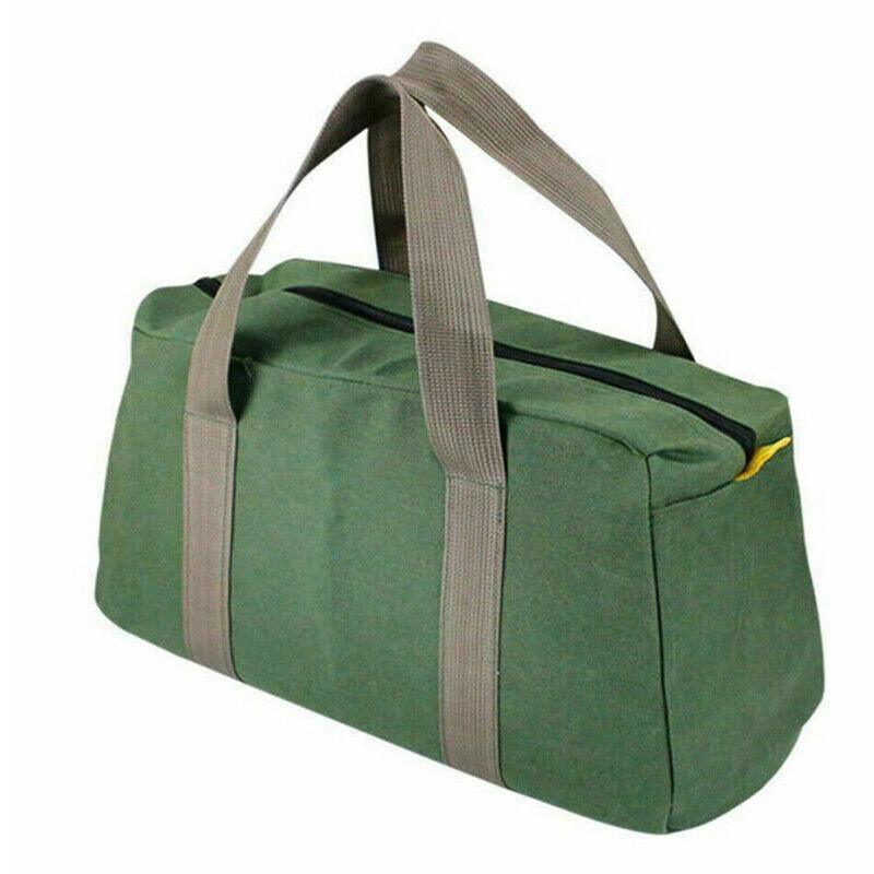 Premium Waterproof Canvas Tool Bag with Carry Handle - Small, 30 x 12 x 18cm