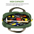 Premium Waterproof Canvas Tool Bag with Carry Handle - Small, 30 x 12 x 18cm