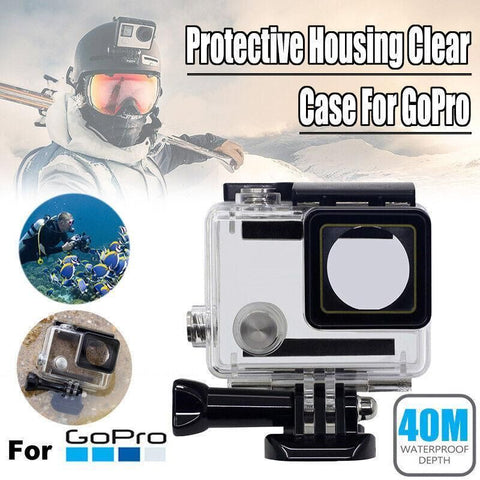 Premium Waterproof Housing Case for GoPro Hero 3+ Hero 4