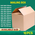 3-Layer Mailing Box - 530x230x290mm, 100% Recycled, Flat Packed - SuperSaverAU - view 1