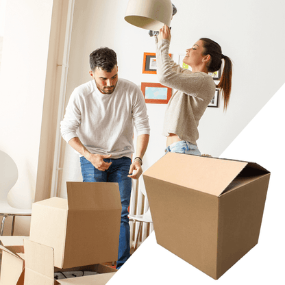 3-Layer Mailing Box - 530x230x290mm, 100% Recycled, Flat Packed