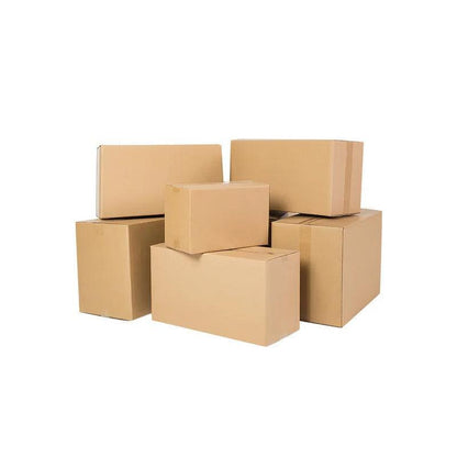 3-Layer Mailing Box - 530x290x370mm, 100% Recycled, Flat Packed