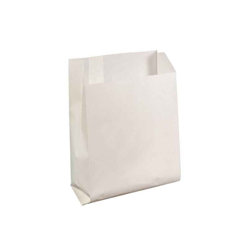 1000PCS Oil-proof Takeaway Paper Bags for Premium Takeout Supply - White-16*11*4cm - SuperSaverAU - view 3