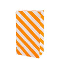 100X Colourful Plaid Kraft Paper Bag Candy Cookie Snack Cake Gift Bags 9X6X18cm - Yellow - SuperSaverAU - view 5