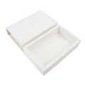 100PCS DIY Paper Drawer Gift Box for Jewelry & Cosmetics - White - SuperSaverAU - view 2