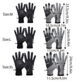 Premium Grey M Thermal Windproof Touchscreen Winter Gloves