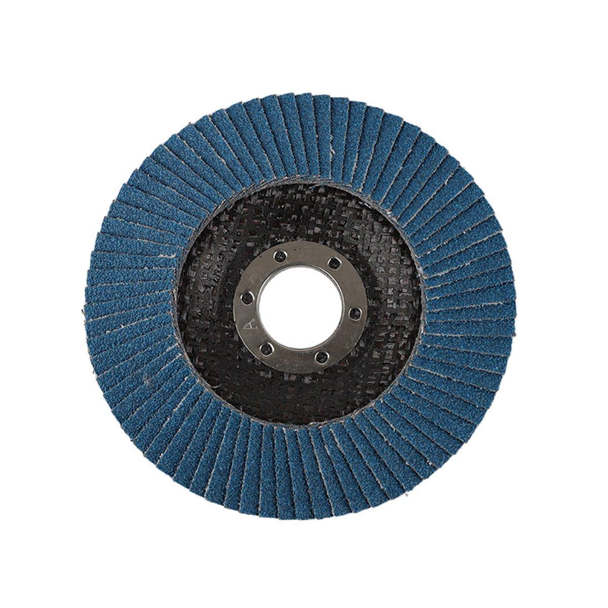 Premium Flap Disc Angle Grinder Wheels - 40 Grit, 10 Pack
