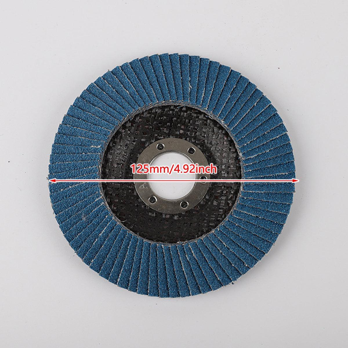 Premium Flap Disc Angle Grinder Wheels - 40 Grit, 10 Pack