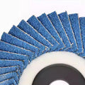 Premium Flap Disc Angle Grinder Wheels - 40 Grit, 10 Pack