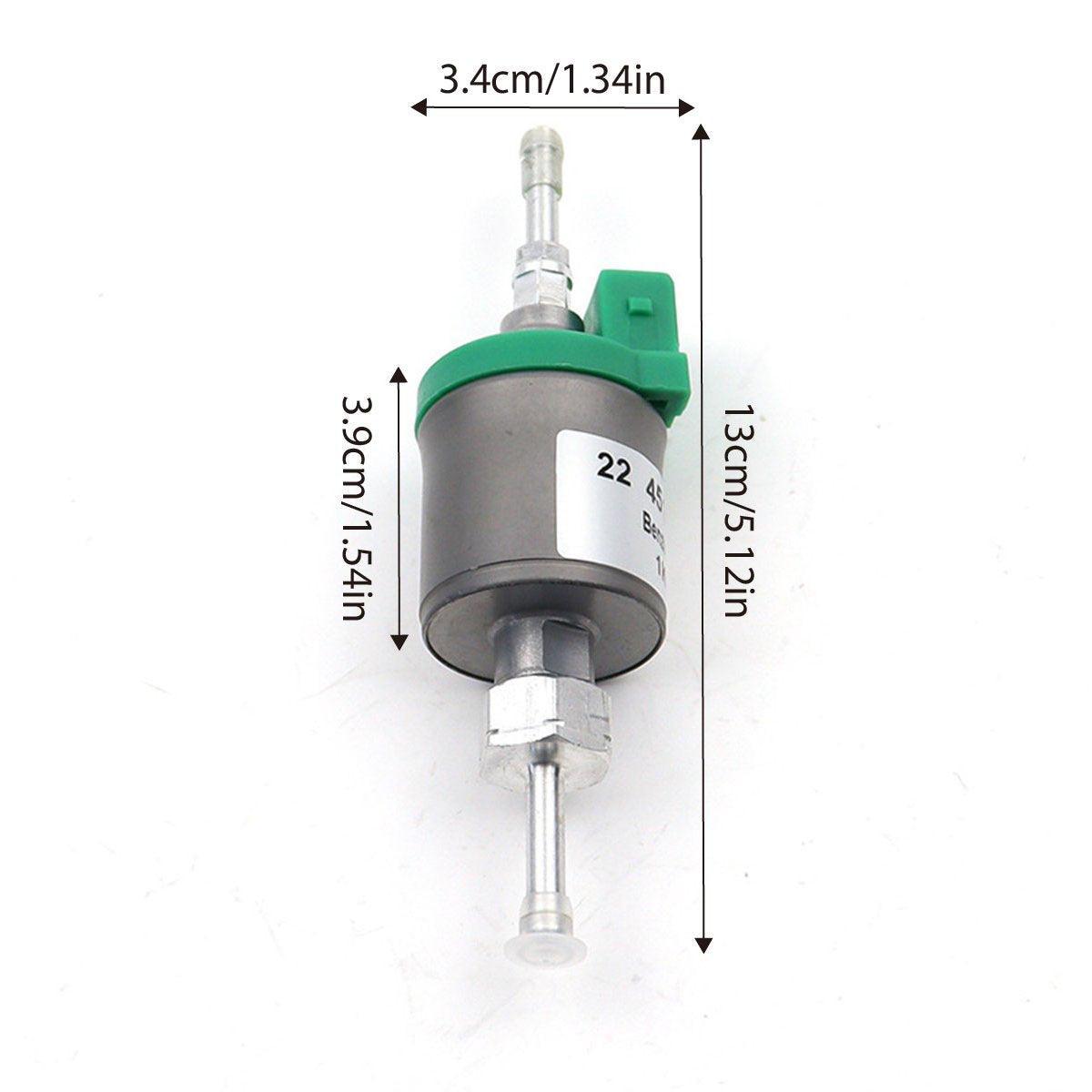 Premium 12V Electromagnetic Fuel Pump for Parking Heater 22ml