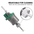 Premium 12V Electromagnetic Fuel Pump for Parking Heater 22ml