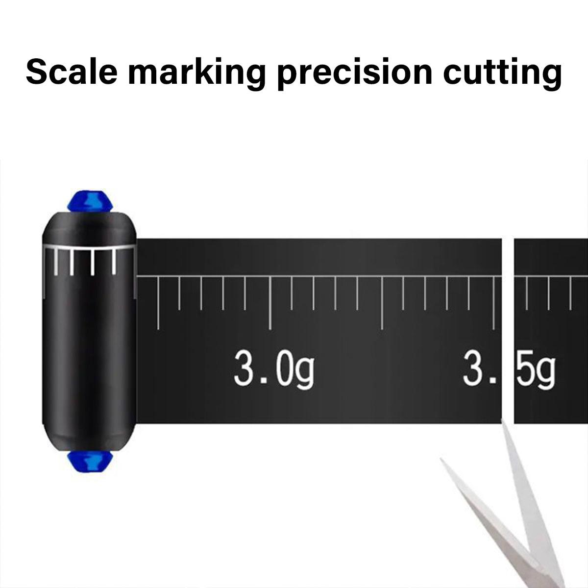 100pcs Graduated Soft Core Fishing Lead Sinkers Quick Drop Weights Tackle Set