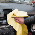 Premium Synthetic Chamois Towel Set - Yellow, 3pcs