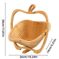 Premium Bamboo Ring-Shaped Fruit & Vegetable Storage Basket