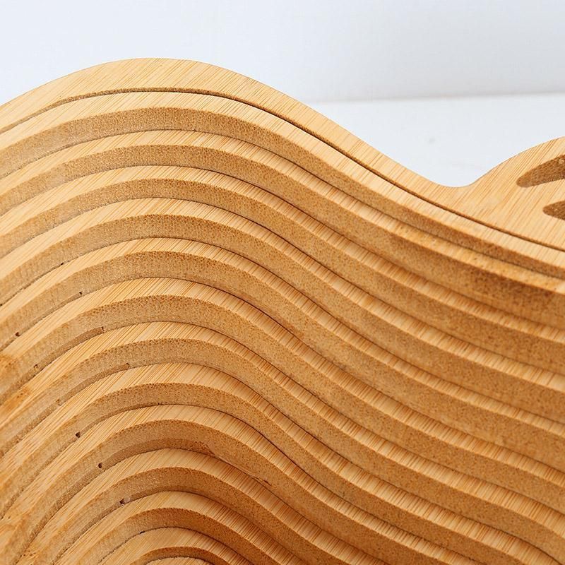 Premium Bamboo Ring-Shaped Fruit & Vegetable Storage Basket