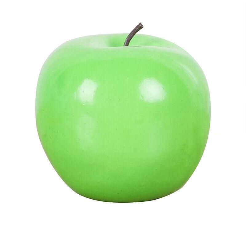 Aimall 10 X Lifelike Artificial Green Apples, 7.9cm - Home & Party Decor - SuperSaverAU - view 2