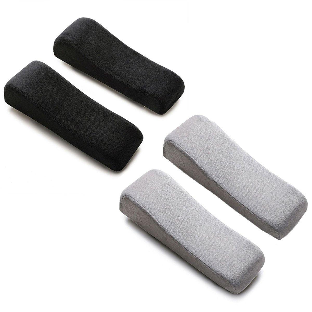 2PCS Memory Foam Elbow Arm Rest Cushions for Office by Premium - Grey
