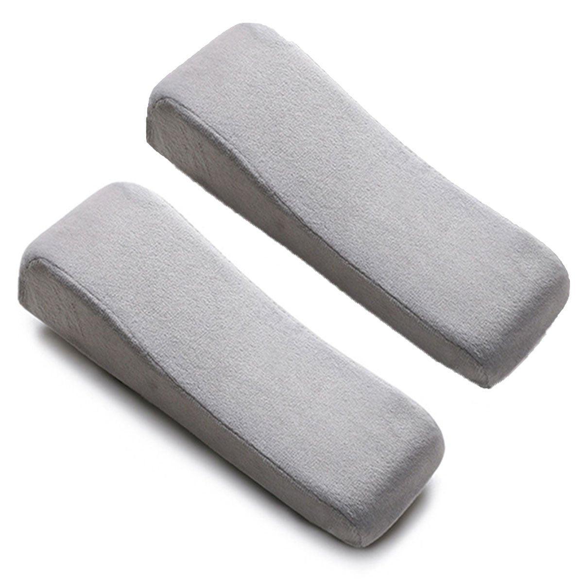 2PCS Memory Foam Elbow Arm Rest Cushions for Office by Premium - Grey