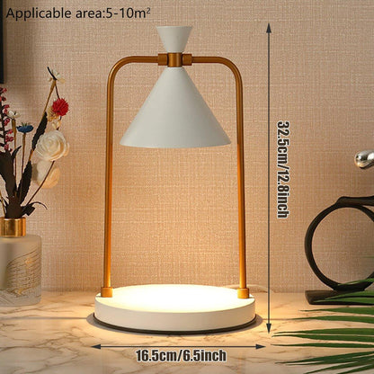 Dimmable Retro Aromatherapy Table Lamp - White