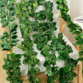Premium Artificial Ivy Vine Leaf Garland – Begonia Leaves 12 x 2m