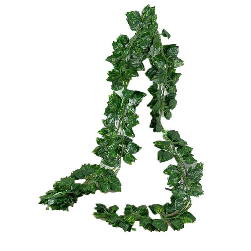 Premium Artificial Ivy Vine Leaf Garland – Begonia Leaves 12 x 2m