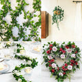 Premium Artificial Ivy Vine Leaf Garland – Watermelon Leaves 12 x 2m