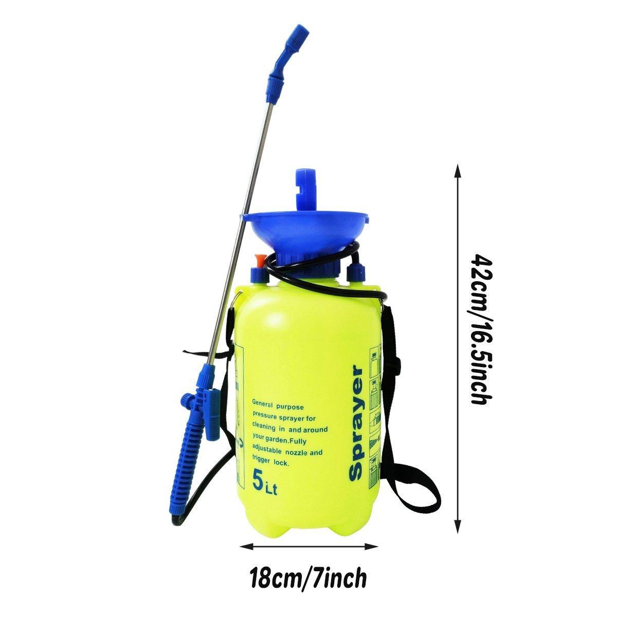 Premium 5L Shoulder Garden Sprayer – Adjustable Nozzle