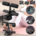 Premium Sit-Up Assistant Device with Suction Cups & 3 Height Levels - Black