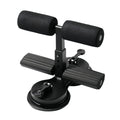 Premium Sit-Up Assistant Device with Suction Cups & 3 Height Levels - Black