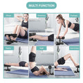 Premium Sit-Up Assistant Device with Suction Cups & 3 Height Levels - Black