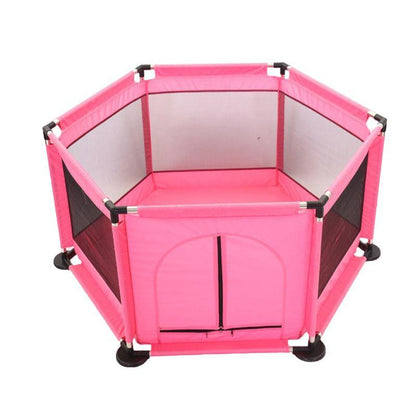 130cm Foldable Indoor Playpen with Gate - Green