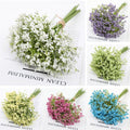 Premium Artificial Baby's Breath Foam Flowers – Pink 16 Pieces