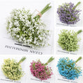 Premium Artificial Baby's Breath Foam Flowers – Yellow 16 Pieces