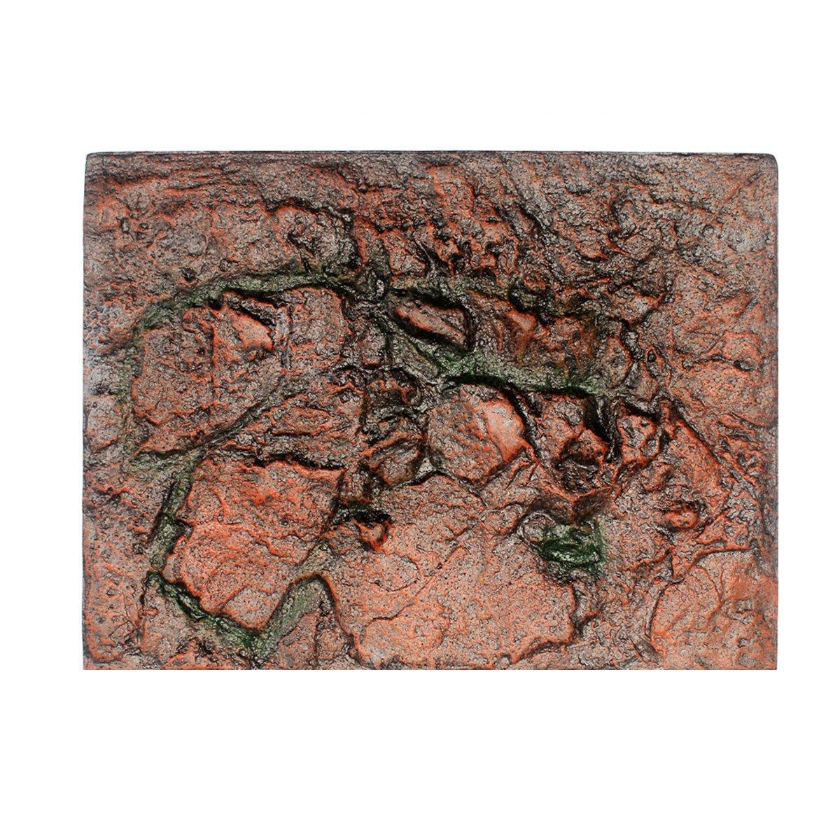 Pet 3D Foam Backgrounds Reptile Tank Board, 60*45cm, 9 Styles, Non-Toxic, Durable