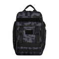 Premium Fishing Tackle Backpack – Night Camouflage with Rod Holders