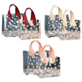 10pcs Small Fresh Transparent PVC Tote Bag Wedding Candy Gift Bag Daisy Design - Red - S - SuperSaverAU - view 2
