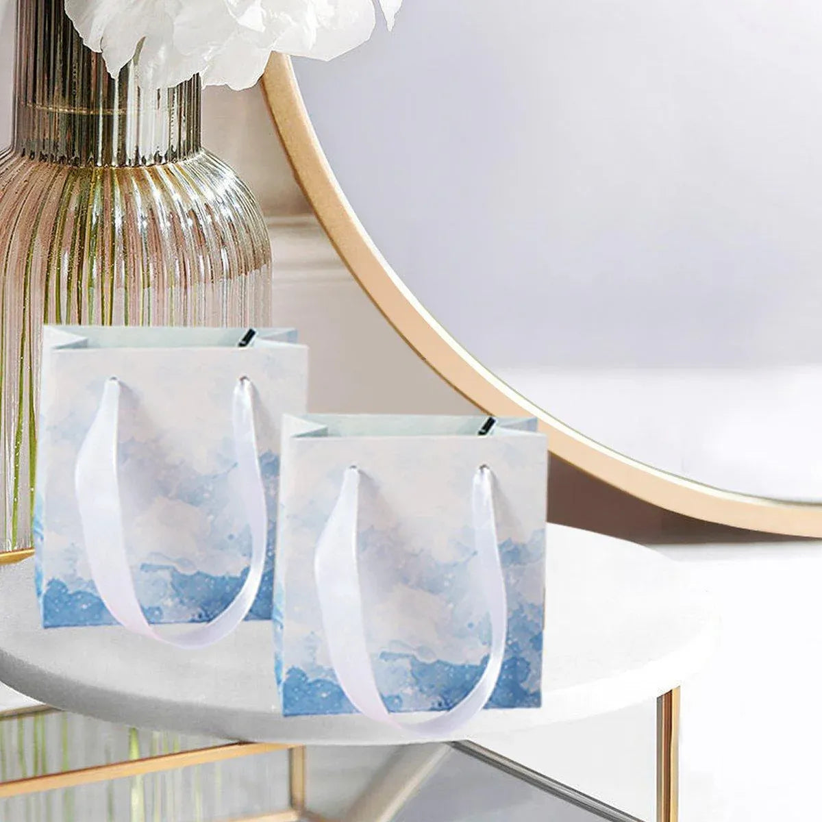 Premium 20 Pack Cloud Jewellery Display Bags 11x12x6cm